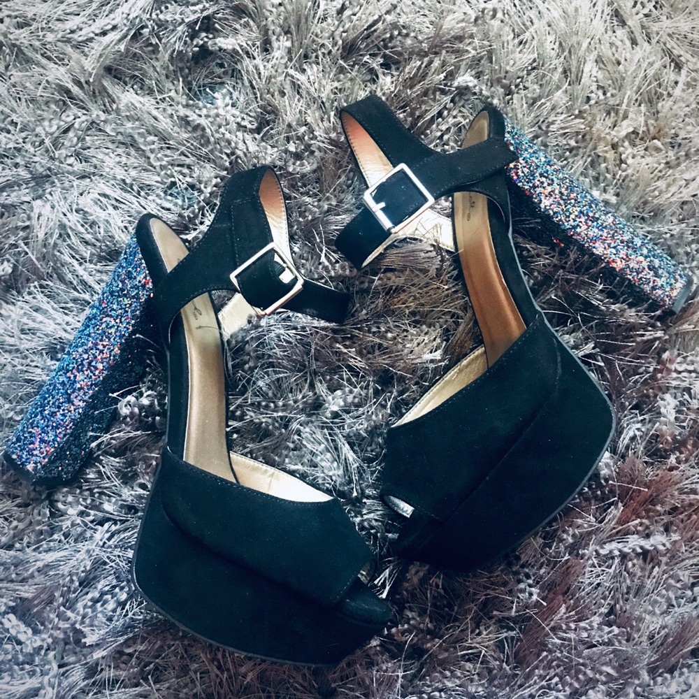 Glitter Heels